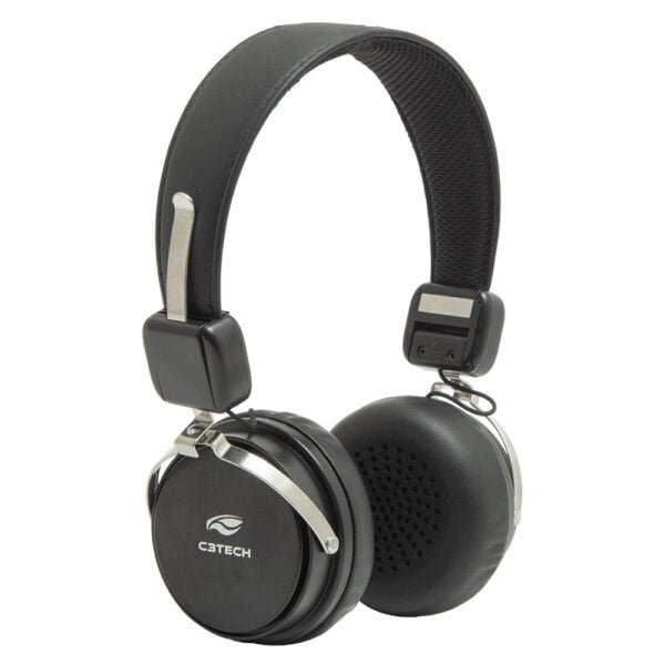 C3TECH - Fone de ouvido Bluetooth Preto